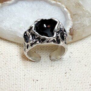 Free People Silver Statement Ring nwot